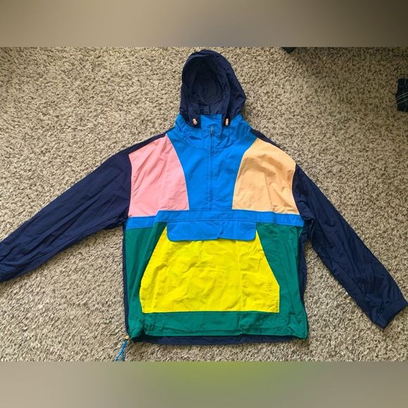 🎉 Final Spring Break Sale!! 😀 🎉 Men’s Vintage Club Room Windbreaker - Picture 1 of 4